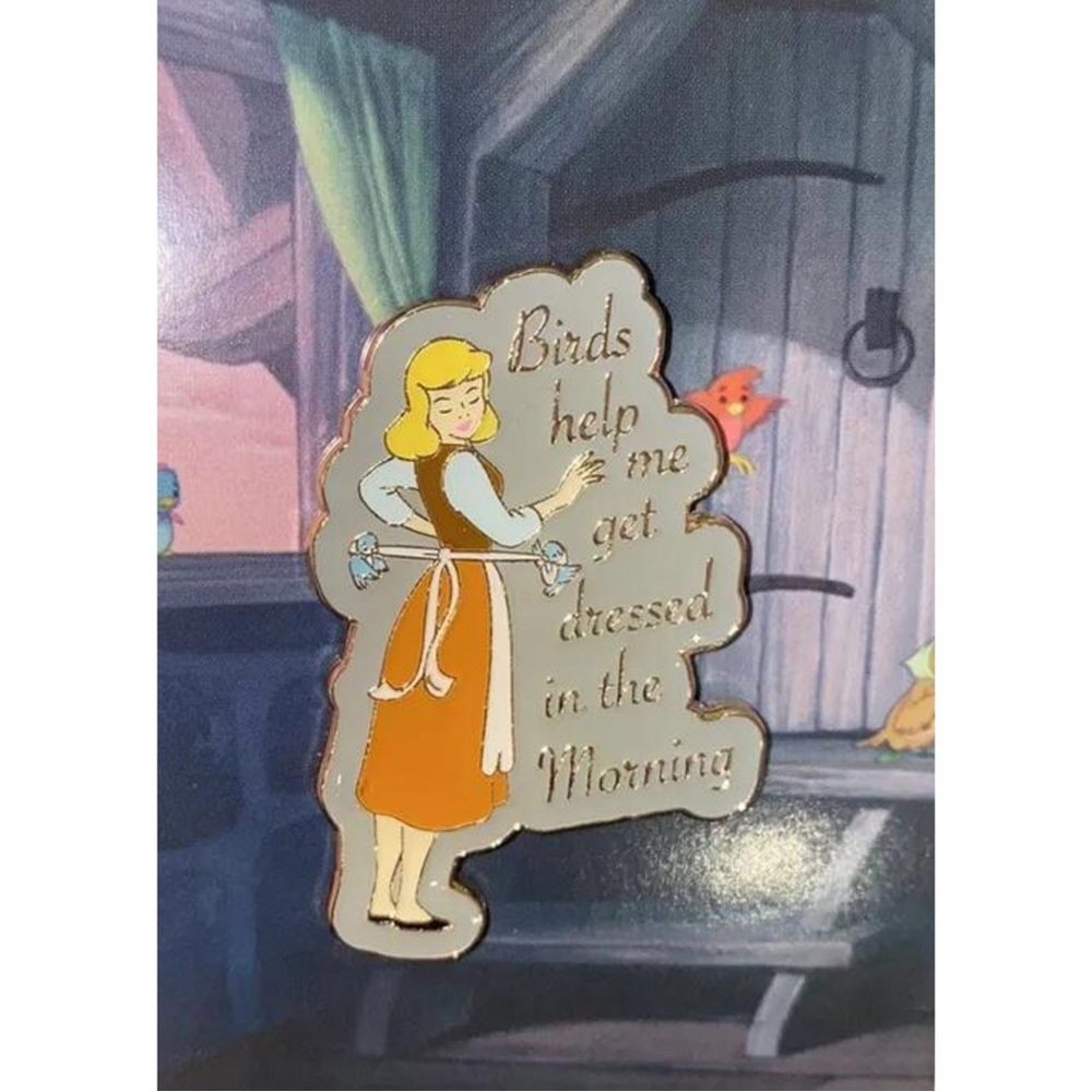 Disney Parks 2020 Holiday Gifting Cinderella in Birdcage Box Pin Christmas